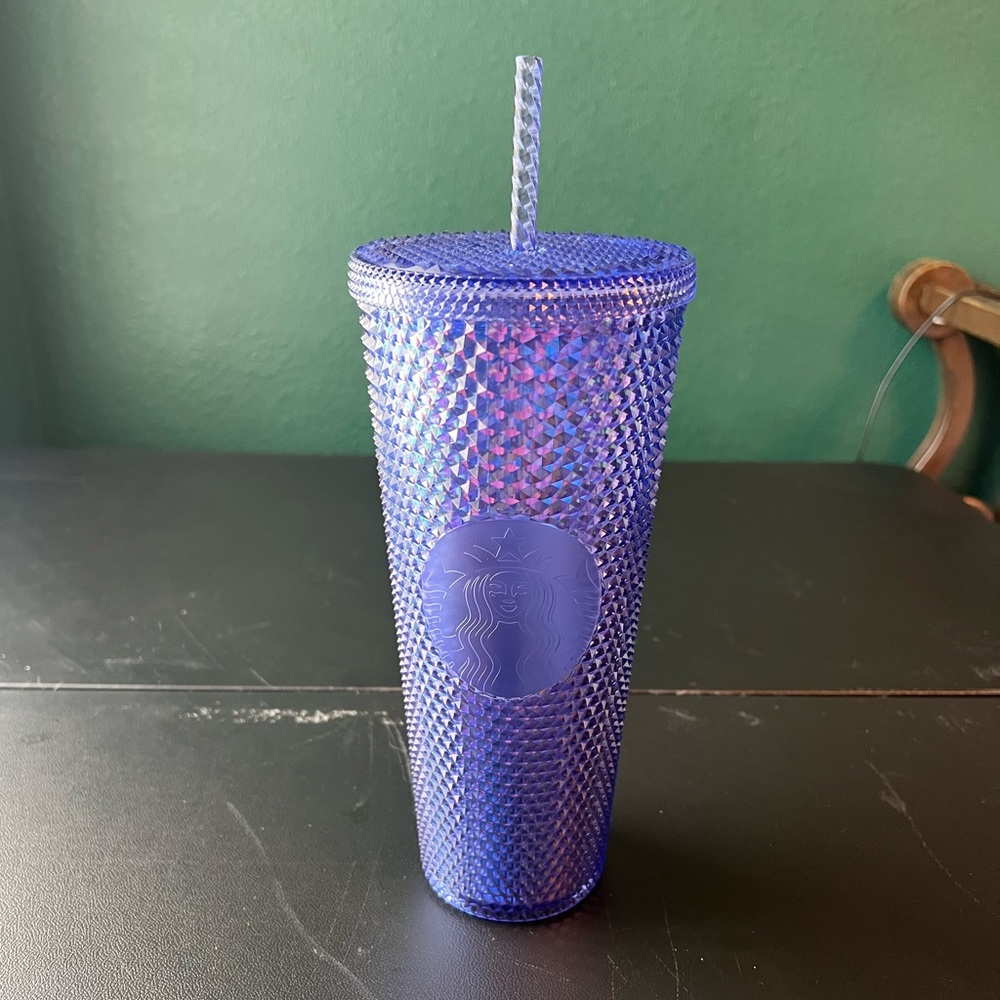 Walt Disney World 50th Anniversary Studded Starbucks Cold Cup Tumbler 24oz